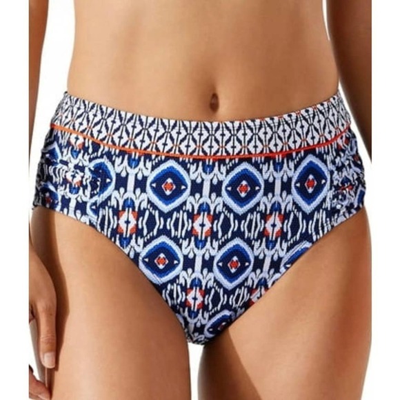 Tommy Bahama high waisted shirred bikini bottom - Picture 2 of 7